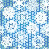 Snowflake Pattern vector texture Christmas and new year concept N64