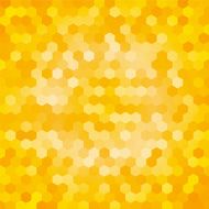 yellow hexagon background N2
