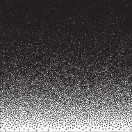 Halftone Dotwork Style Monochrome Gradient Vector Background N3