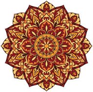 Round element of design
