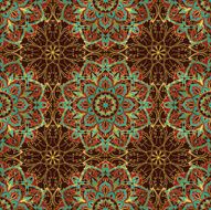 Vintage ethnic ornament