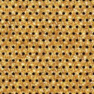 Gold Shining Polka Dot Seamless Pattern