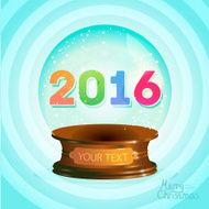 New year vector illustration N2