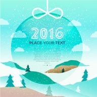 Merry Christmas 2016 background