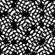Monochrome messy seamless pattern with parallel lines black