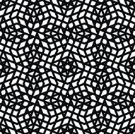 Monochrome messy seamless pattern with parallel lines black N3