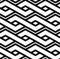 Black and white abstract textured geometric seamless pattern N13