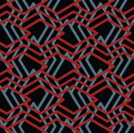 Geometric messy seamless pattern bright transparent vector N9