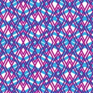 Geometric messy lined seamless pattern colorful vector endless N3