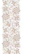 Vector Lace pattern for invitation or greeting card N13