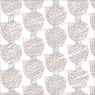 Neutral colors coffee plants pattern