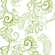 hand drawn watercolor floral seamless pattern N2