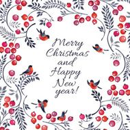 Christmas vector card N2