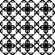 Black and white seamless pattern abstract background N3