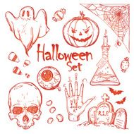 Set of icons for Halloween N15