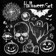 Set of icons for Halloween N20