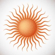 Sun Halftone style N2
