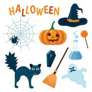 Set of halloween icons N2