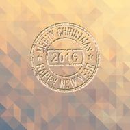 stamp new year