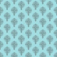 Christmas cross pattern