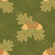 Acorns background