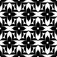 Black and white seamless pattern abstract background N8