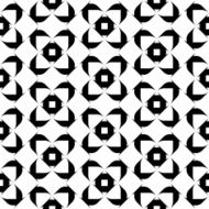 Black and white seamless pattern abstract background N13