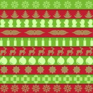 Christmas ribbon vector