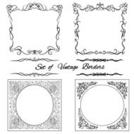 Set of Vintage Frames N7