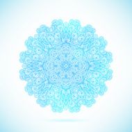 Round indian pattern
