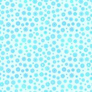 Snowflake seamless pattern N6