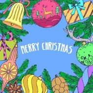 Christmas vector illustration N6