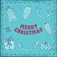 Christmas vector illustration N9