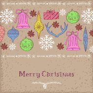 Christmas vector illustration N11