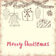 Christmas vector illustration N13