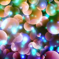 Christmas background Snow blured background