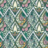 Seamless with vintage floral pattern N3