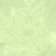 Detailed leaves seamless background EPS 10 N3