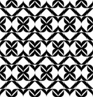 Black and white seamless pattern abstract background N14