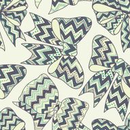 Bows seamless pattern N2
