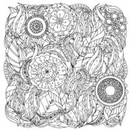 Pattern for coloring book N5