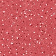 Vector fabric circles seamless pattern background with hand draw N13