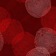 Seamless image with rounds Vector hand drawn background Abstra