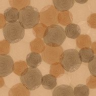 Seamless image with rounds Vector hand drawn background Abstra N7