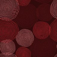 Seamless image with rounds Vector hand drawn background Abstra N12