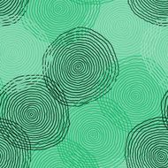 Seamless image with rounds Vector hand drawn background Abstra N19