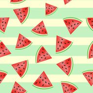 Pieces of watermelon pattern