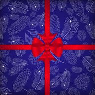 Christmas seamless vector pattern