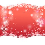 Winter background with snowflakes N6