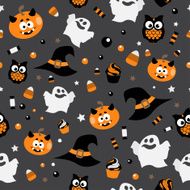 Seamless Background for Halloween
